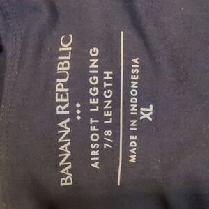 7/8 leggings black pockets